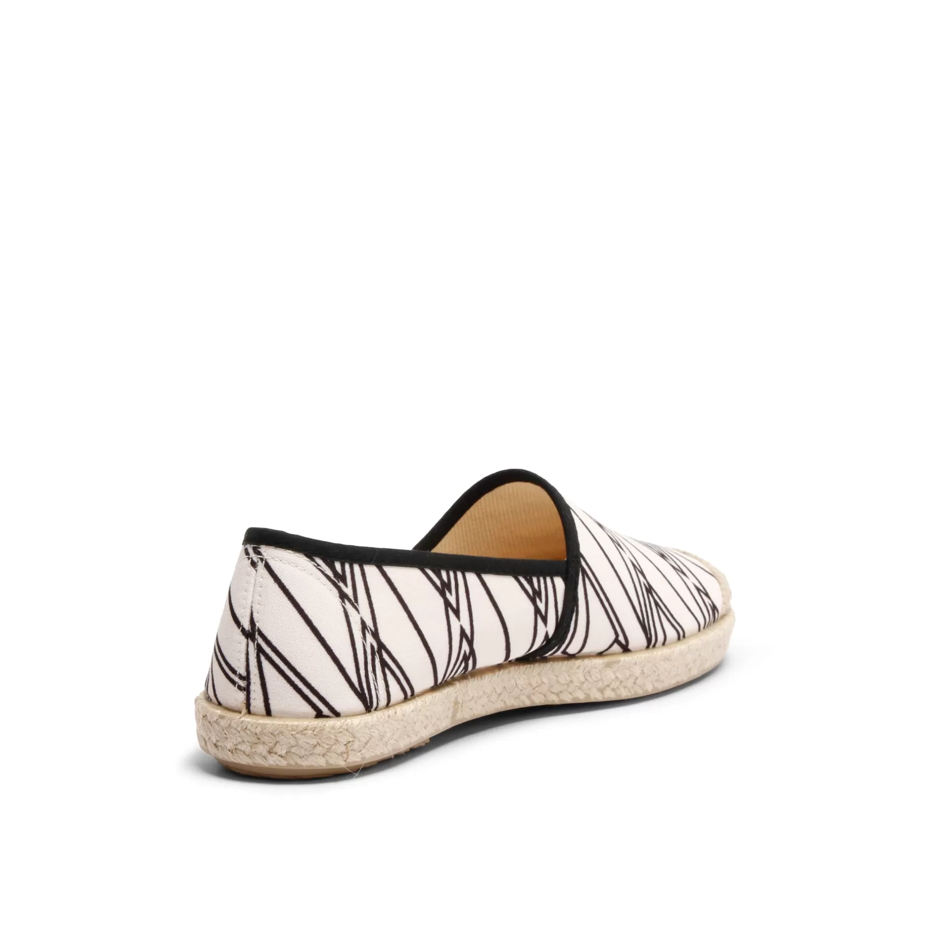 Shoes*Grand Step Evita Cotton Printed Espadrille X Colorblind Patterns